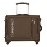 TRAVEL TIME Paris Soft Luggage Trolley | Small | Brown Colour | Pack of 2