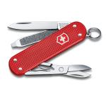 Victorinox Swiss Army Knife - FRESH. STYLISH. COLORFUL SWISS CLASSICS - 5 Function, Multitool with a Pair of Scissors in Alox Scales - Sweet Berry, 58 mm
