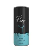 COCO HIGH Swiss Chocolate Drink 200 ml X 8 Cans, Chocolate Milk Shake, High Protein, Ready to Serve