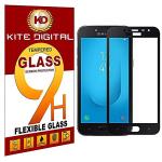 Kite Digital Samsung J6 5D Premium Tempered Glass Screen Protector Slim 9H Hard 2.5D