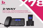 BEETEL X78 COMBO PHONE COMPATIBLE WITH ALL LANDLINE AND FIBER