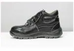 ALLEN COOPER Safety Shoe S.T. Booty Print Leather - PU - D.D - D.C Sole - High Ankle - Size : 6 - AC-1008