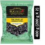BLK Foods Select Black Raisin (Kali drakh) Seedless 400g (2 X 200g)