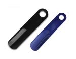 Sheppits Premium ABS Plastic 7 Inches Shoe Horn, Travel Friendly & Pocket Friendly, Shoe Wearing Stick (Black & Navy Blue, Pack of 2 Pcs)