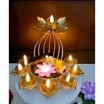 M S Handicrafts Iron Urli Bowl Saain105