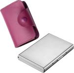StealODeal PUrple Silver 15 Card Holder (Set Of 2)