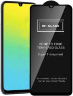 Ragro Black Edge To Edge Tempered Glass For Motorola Moto E7 Plus