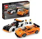LEGO Speed Champions McLaren Solus GT and McLaren F1 LM 76918 Building Toy Set (581 Pieces)