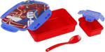 SKI Disney Lock and Seal 800ml Plastic Lunch Box with small Inner Container (Spiderman)