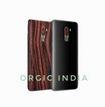 Orgic India Poco F1 Ebony Wood Mobile Skin
