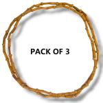 Cozynook Vrindavan Tulsi Kanthi Mala for Women, Tulsi Mala for Neck | Not for Jaap | Length 18