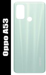 FRIENDZZWORLD Mint Cream Fiber Back Panel For Oppo A53
