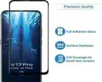 slaky Edge To Edge Tempered Glass for Vivo V 17 Pro (Pack of 1)