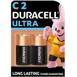 Duracell Ultra Alkaline C Batteries, pack of 2
