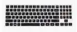 Saco Black Keyboard Skin For Lenovo Legion Y540(CKS3L33BC-5)