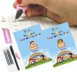 Teachelps Small and Capital Alphabet book | Reusable | Activity | 1 pen Set