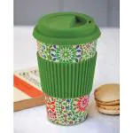 Freelance Bamboo Fibre Eco Travel Mug, 400ml, Green