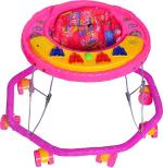 Avani Metrobuzz Pink Music Walker With Parent Rod