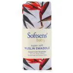 Softsens Red Baby Super Soft Muslin Swaddles 47 x 47 Inch