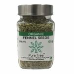 Pure Tree Organic Fennel Seeds 125 gm | Sabut Saunf | Variyali | Certified Organic
