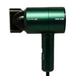 Ikonic Professional Mini Vibe Hair Dryer 1200W with 2 Speed Setting, Cool Shot Feauture Overheat Protection, Foldable Compact Design Travel Friendly Glossy Finish Look,For Men and Woemn, All Hair Type, Emerald