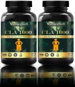 Naturewell Cla 1000 Fat Burner, Fat Burner For Women, Fat Burner For Men, 60 Capsules Each (Pack Of 2)