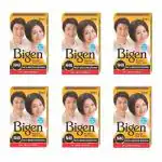 Bigen Powder Hair Color, Rich Medium Brown N40 - Pack of 6 (Combo Set)