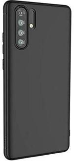 XOVO Back Cover for Honor Huawei P30 Pro (Black, Dual Protection, Silicon, Pack of 1)