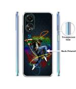 Casotec Boy With Music Design Printed Silicon Soft TPU Back Case Cover for Oppo A78 4G