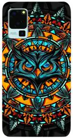 Draxon Lava Blaze 5G, LXX503 Angry Owl Printed Back Cover (10 x 3 x 20 cm)