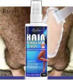 LEETEE Hair Removal Spray for Men Painless Full Body Hair Removal Spray for Chest, Back, Legs, Under Arms & Intimate Area Easy To Use Quick Result Hair Remover Spray - 100ml