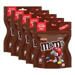 m&m's Colourful Milk Chocolate Candies, Sharing Pack, Pack of 5, 40g