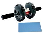 B Fit Multicolor Exercise Wheel With Knee Mat