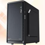 Trixis Pluto P6616 HighPerformance I5 4Th Gen Desktop Pc With H81 Cpu, 8Gb Ddr3 Ram,1Tb Hdd, Preloaded Essential Software, Sleek Black Design
