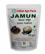 i Agri Farm Jamun Seed Powder / 100g / Naval / Jamun Seed / Jambolan / Java Plum Powder
