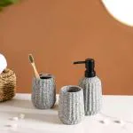 Nestasia Granite Serenity Ceramic Bathroom Accessories Set