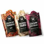 TBH - To Be Honest Vegetable Chips | Tomato, Taro and Beetroot Crunchies - Pack of 3