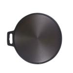 Aarogyam Single Handle Tawa, Cast Iron, Pre Seasoned, 12 Inches Diameter, Dosa Tawa