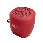 Ubon SP-8050 Wireless v5.0 TWS Speaker with TF/USB/AUX Port Upto 4Hours Playtime 5 W Bluetooth Speaker  (Red, Mono Channel)