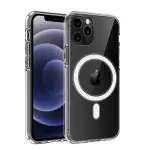 LIRAMARK Magnetic MagSafe Compatible Protective Clear Case for Apple iPhone 11 Pro (Transparent)
