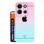 Case Club Multicolor Silicon Shock Proof Back Cover for Infinix Note 30 5G
