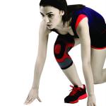 Vissco Pro Black Pro 3D Knee Cap, L