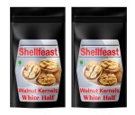 Shellfeast Walnut Kernels Without Shell White Halves Half 1 Kg ( 500x2) | Akhrot Giri Magaz|