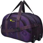 FEDRA Purple Polyester Small Travel Bag - 60 L
