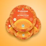 Prolicious Gluten Free Chorafali Khakhra Combo 680g - 170g Each (Pack of 4) | High Protein