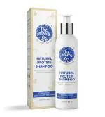 The Moms Co. Natural Protein Shampoo (200ml) to Strengthen Hair, Add Volume, Shine and Reduce Hair Fall - 6.8 Oz