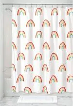 CASA-NEST PVC Waterproof PVC Shower Curtain,8 feet (1 Pcs),Size 54X96 INCH,Bathroom Curtain Brush002