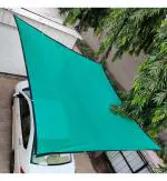 TRINQET Sun Shade Sail Rectangle Multipurpose Shade Net/Agro Net/ 75% Green_3x3mt