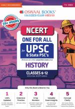 Oswaal NCERT One for All for UPSC and State PSC's History Classes 6 to 12 (Old and New NCERT Edition)_oswaal books