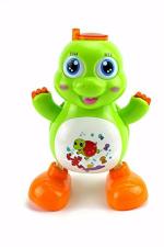 DOMENICO Plastic Toy Music Moving Turtle Dance 10.7 x 10.9 x 19.4 cm 24 months - 6 years